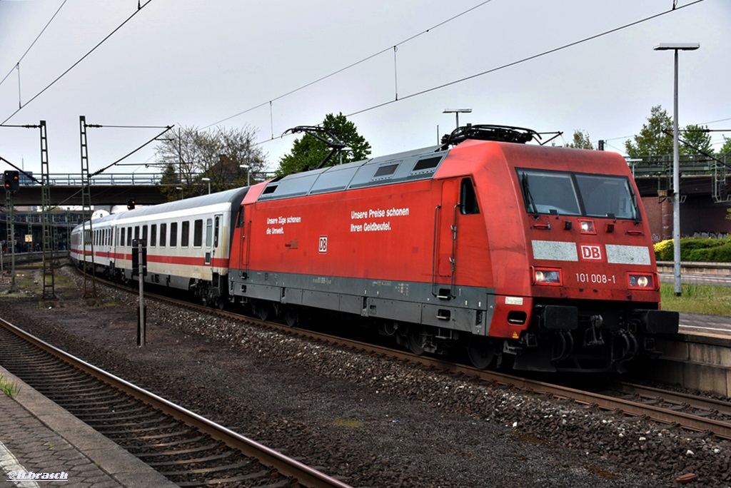 101 008-1 bei der abfahrt mit einen IC von hh-harburg richtung karlsruhe,12.05.17