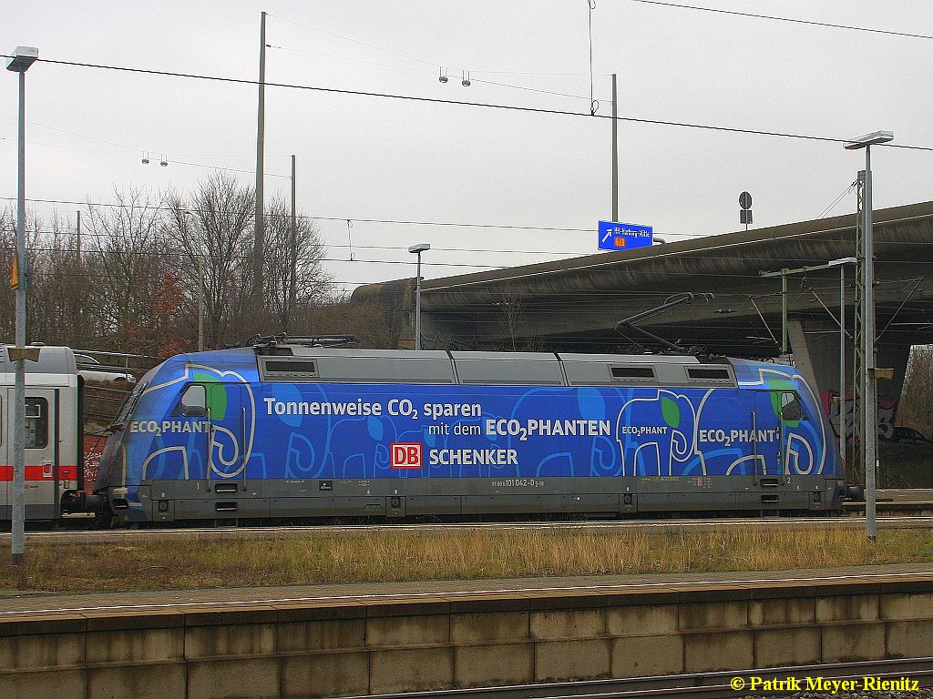 101 042  EcO2Phant  am 23.02.2015 in Hamburg-Harburg