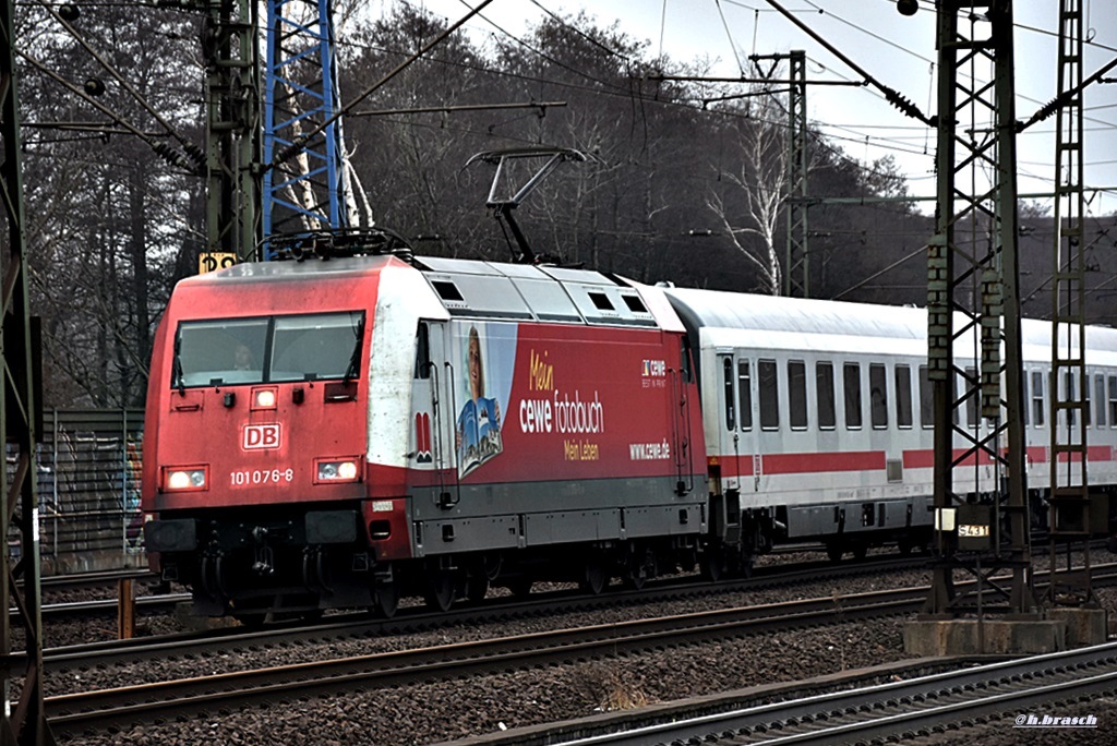 101 076-8 fuhr mit einen IC zum bf hh-harburg,12.02.16