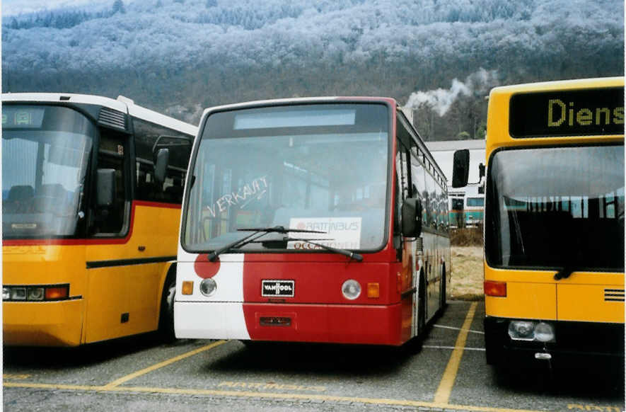 (102'031) - TPF Fribourg - Nr. 43 - Van Hool (ex GFM Fribourg Nr. 43) am 22. Dezember 2007 in Biel, Rattinbus