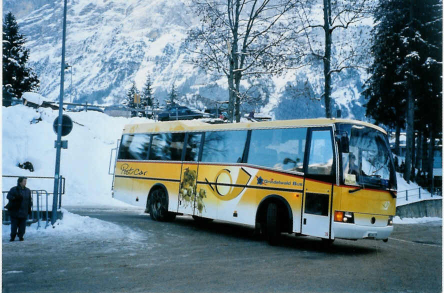 (102'905) - AVG Grindelwald - Nr. 26/BE 268'737 - Vetter am 2. Januar 2008 beim Bahnhof Grindelwald