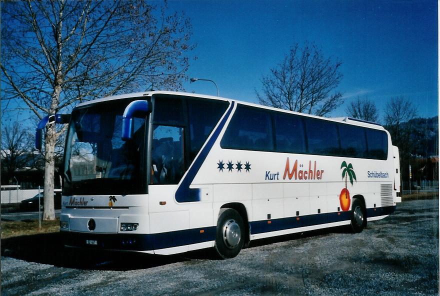 (103'835) - Mchler, Schbelbach - SZ 447 - Mercedes am 3. Februar 2008 in Thun, Kleine Allmend