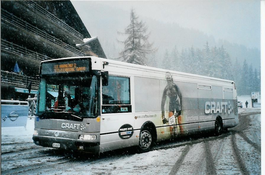 (105'523) - TMR Martigny - Nr. 104/VS 45'477 - Irisbus am 21. Mrz 2008 in Verbier, Medran