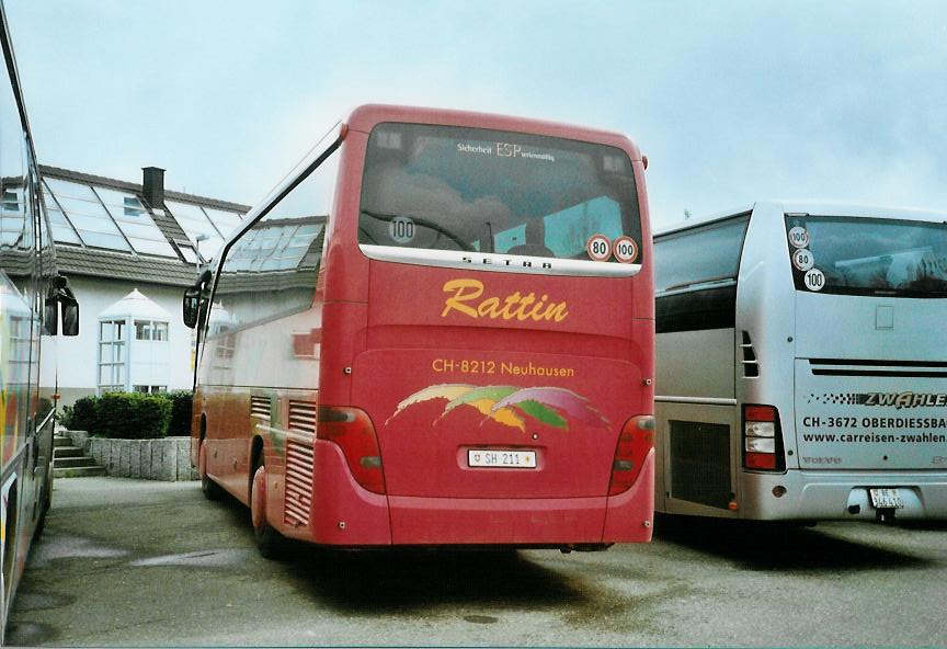 (106'611) - Aus der Schweiz: Rattin, Neuhausen - Nr. 11/SH 211 - Setra am 16. April 2008 in Rust, Europapark