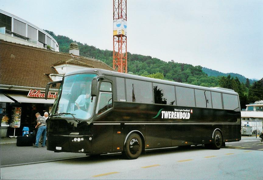 (107'730) - Twerenbold, Baden - Nr. 37/AG 385'902 - Bova am 1. Juni 2008 beim Bahnhof Thun