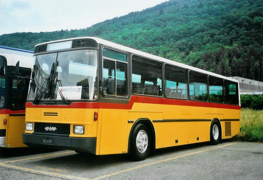 (108'629) - AVG Meiringen - Nr. 63 - NAW/Hess (ex P 24'448) am 6. Juli 2008 in Biel, Rattinbus