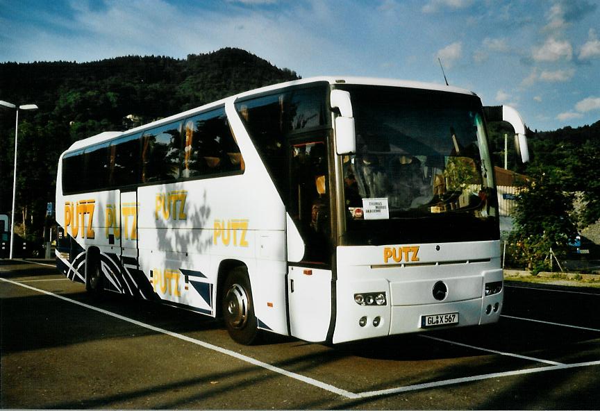 (109'802) - Aus Deutschland: Ptz, Bergisch Gladbach - GL-X 567 - Mercedes am 31. Juli 2008 in Thun, Seestrasse