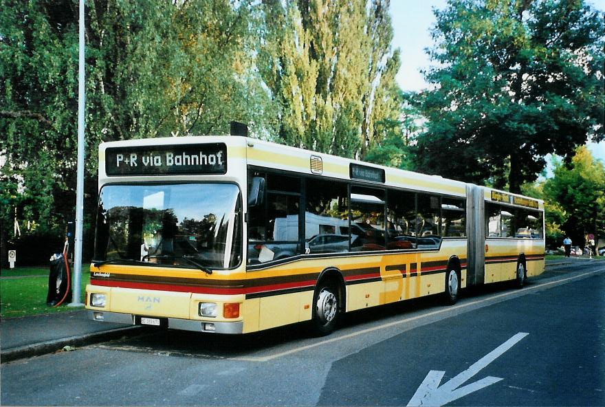 (109'803) - STI Thun - Nr. 70/BE 389'670 - MAN am 31. Juli 2008 in Thun, Lachen