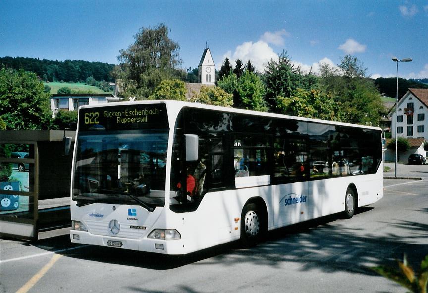 (110'335) - Schneider, Ermenswil - Nr. 3/SG 129'097 - Mercedes am 16. August 2008 in Eschenbach, Dorftreff