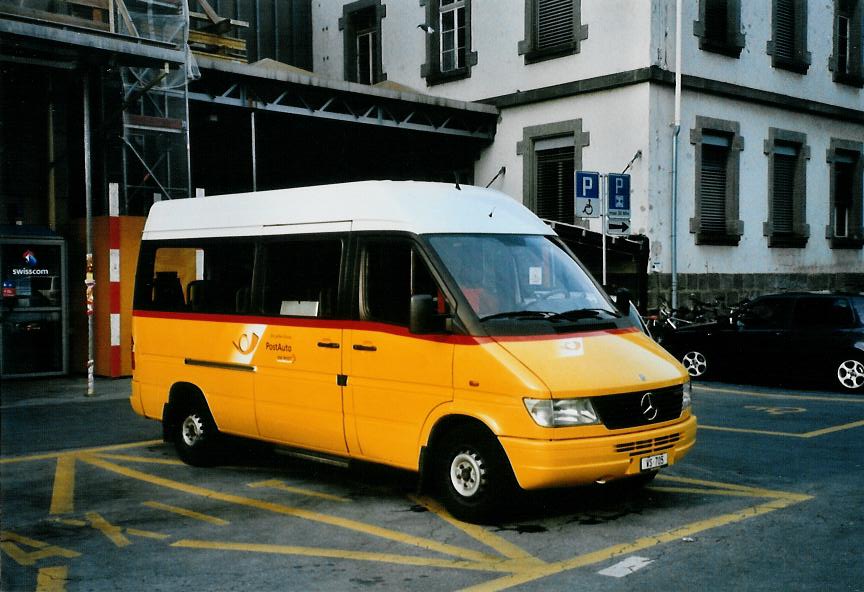 (110'425) - Autotour, Visp - VS 705 - Mercedes am 16. August 2008 beim Bahnhof Brig