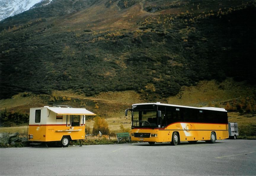 (111'504) - Jaggi, Kippel - Nr. 21/VS 5401 - Mercedes am 12. Oktober 2008 auf der Fafleralp