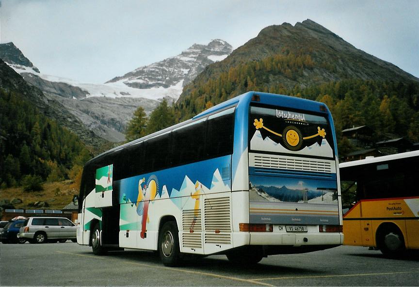 (111'507) - Jaggi, Kippel - Nr. 51/VS 46'758 - Mercedes am 12. Oktober 2008 auf der Fafleralp