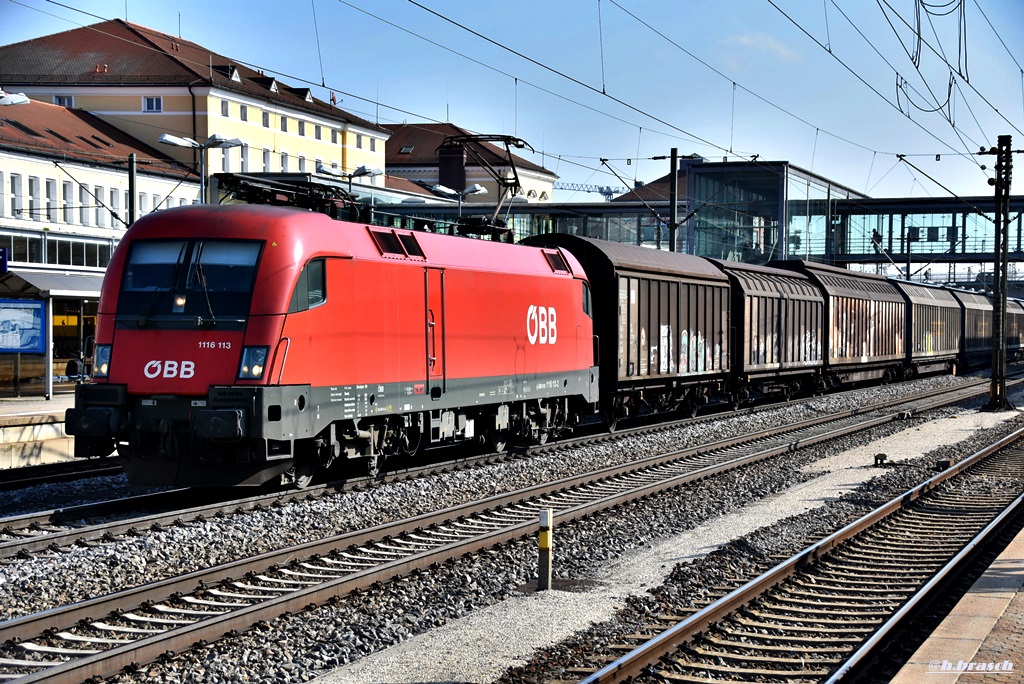 1116 113 zog einen ganzzug durch regensburg,26.09.17