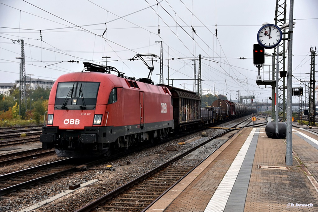 1116 117 ist mit einen mischer durch regensburg gefahren,28.09.17