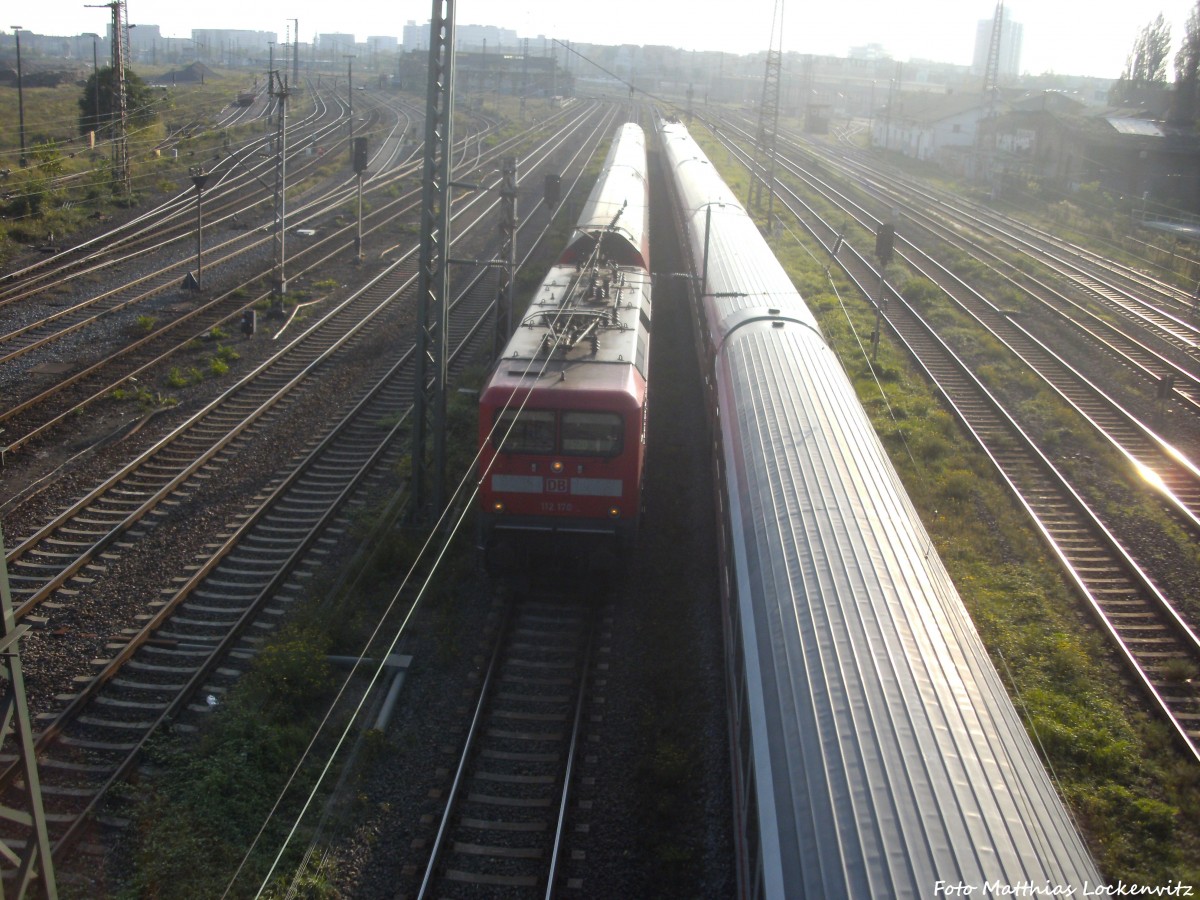 112 170 als RE20 verlsst Halle (Saale) in Richtung Magdeburg am 4.10.14