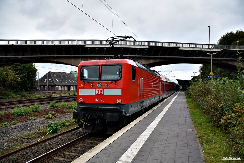 112 176 stand mit den RE nach hamburg,im bf flensburg,06.10.16