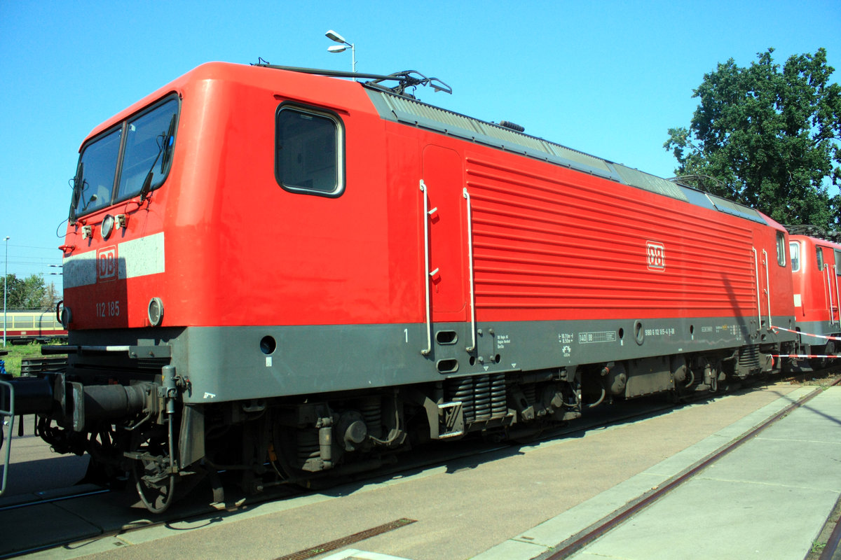 112 185 beim Tag der offenen Tr in Dessau am 31.8.19