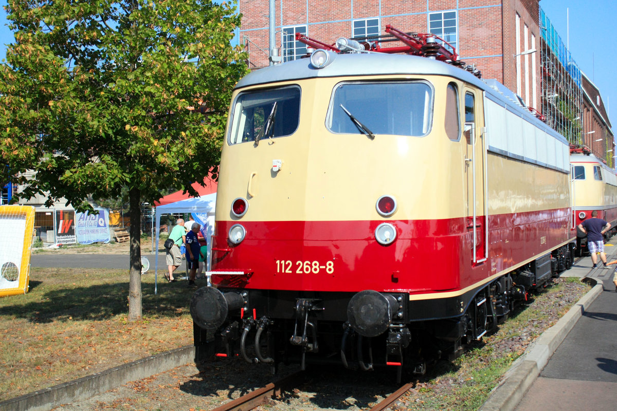 112 268 beim Tag der offenen Tr in Dessau am 31.8.19