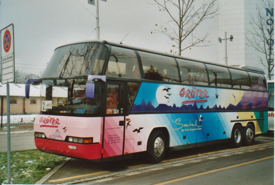 (112'226) - Grter, Hochdorf - Nr. 8/LU 15'748 - Neoplan am 28. November 2008 in Bern, Guisanplatz