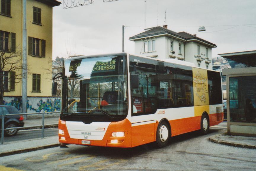 (112'520) - AMSA Chiasso - Nr. 32/TI 229'032 - MAN am 9. Dezember 2008 in Chiasso, Confine