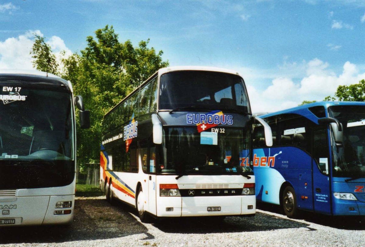 (116'334) - Welti-Furrer, Zrich - Nr. 32/ZH 5032 - Setra am 6. Mai 2009 in Thun, Kleine Allmend