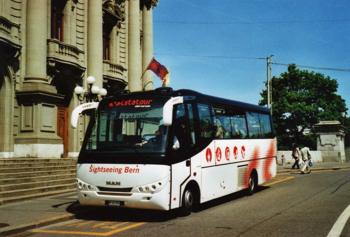 (116'406) - Bernmobil, Bern - BE 663'690 - MAN am 9. Mai 2009 in Bern, Zytglogge