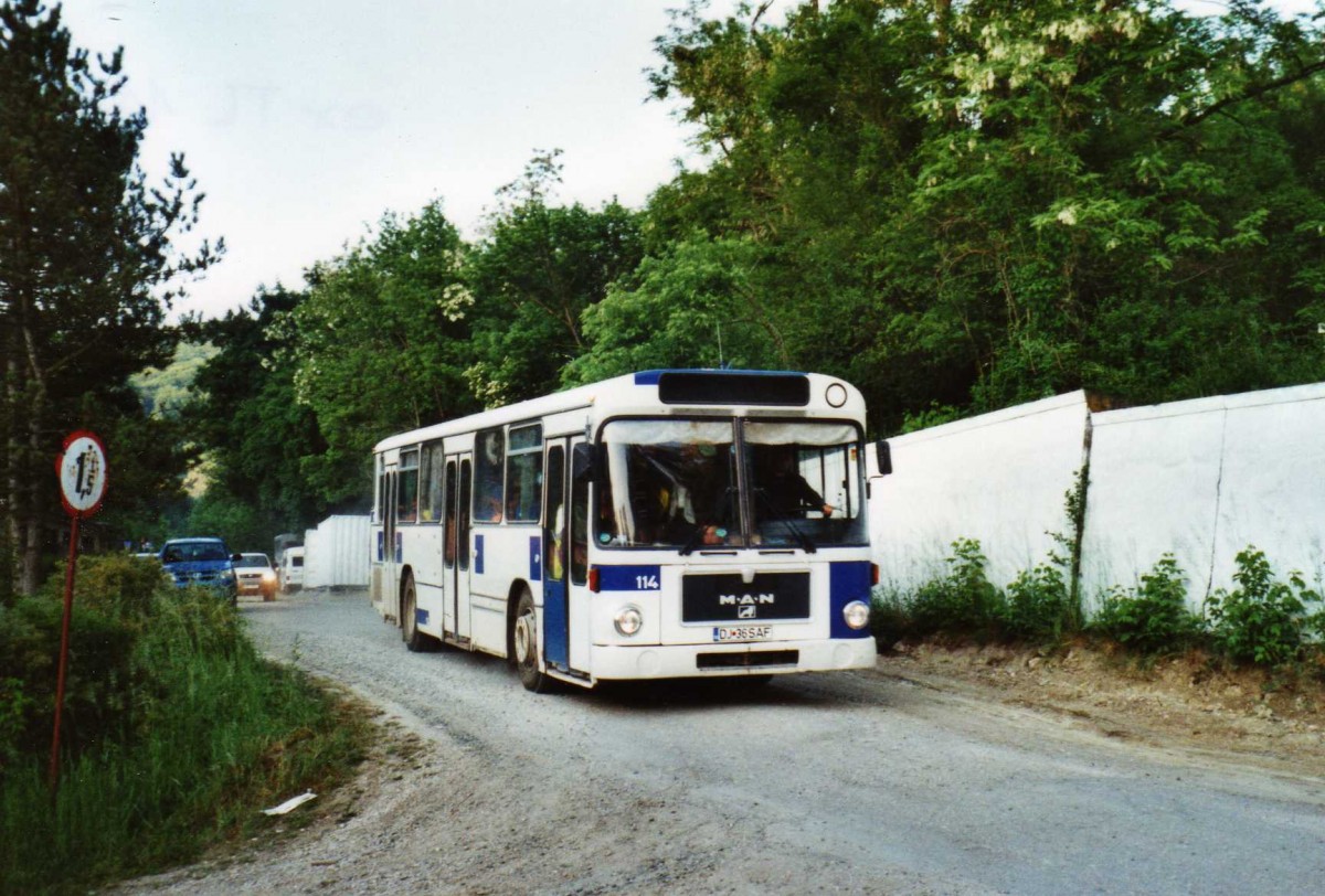 (116'527) - ??? - DJ 36 SAF - MAN (ex TL Lausanne Nr. 114) am 25. Mai 2009 in Bazna