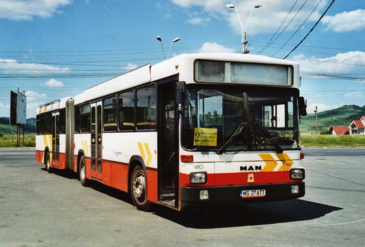 (116'715) - ATT Sighisoara - MS 27 ATT - MAN/R&J (ex RVBW Wettingen Nr. 111) am 26. Mai 2009 in Sighisoara