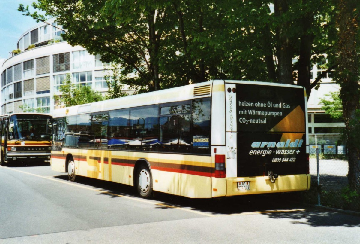 (117'530) - STI Thun - Nr. 77/BE 274'177 - MAN am 10. Juni 2009 bei der Schifflndte Thun