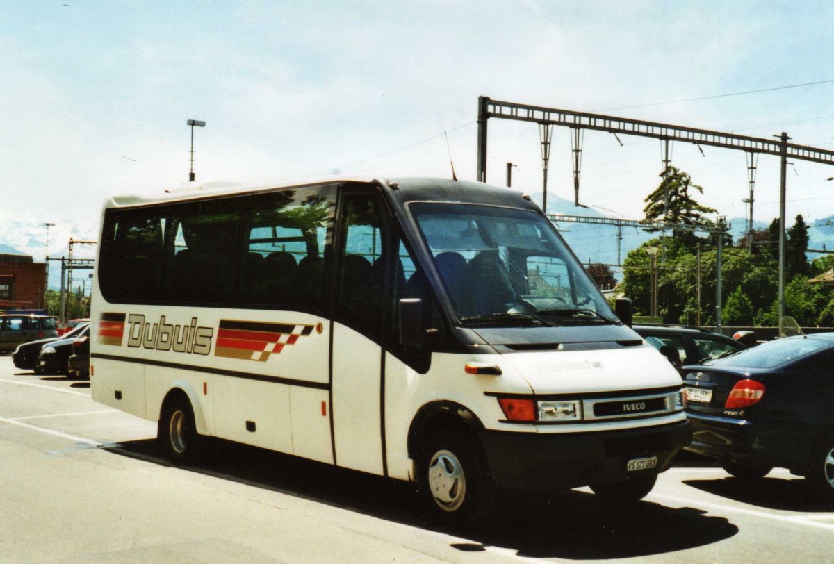 (117'831) - Dubuis, Savise - VS 121'088 - Iveco am 24. Juni 2009 in Thun, CarTerminal