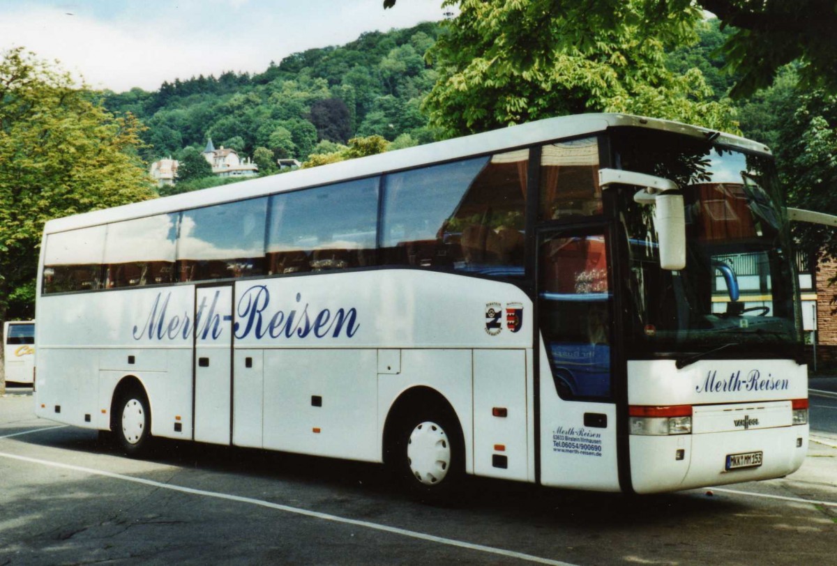 (117'929) - Merth, Birstein - MKK-MM 153 - Van Hool am 4. Juli 2009 in Freiburg, Karlsplatz