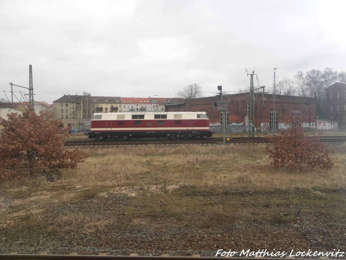 118 719 der EBS in Leipzig-Plagwitz am 20.3.16