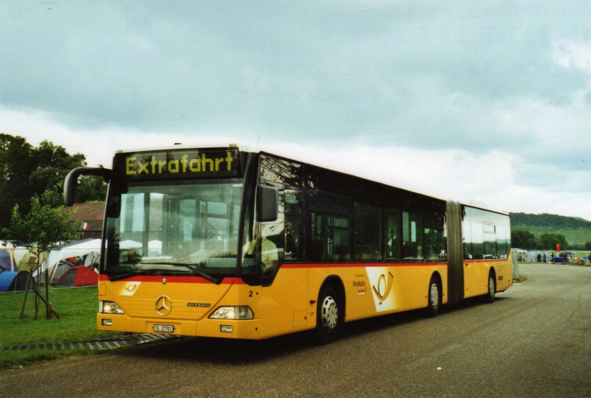 (118'913) - Eurobus, Arbon - Nr. 2/TG 27'701 - Mercedes am 10. Juli 2009 in Frauenfeld, Open-Air