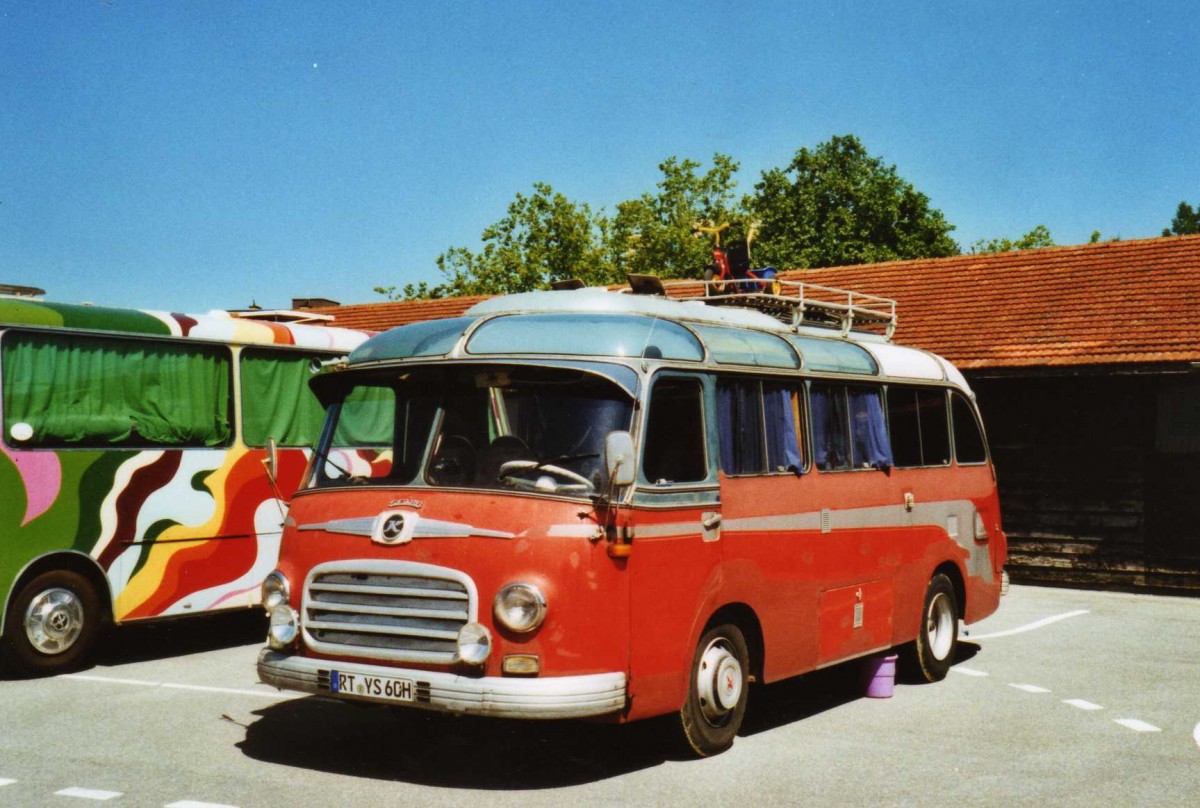 (119'933) - Aus Deutschland: ??? - RT-YS 60H - Setra am 15. August 2009 in Zug, Wohnbustreffen