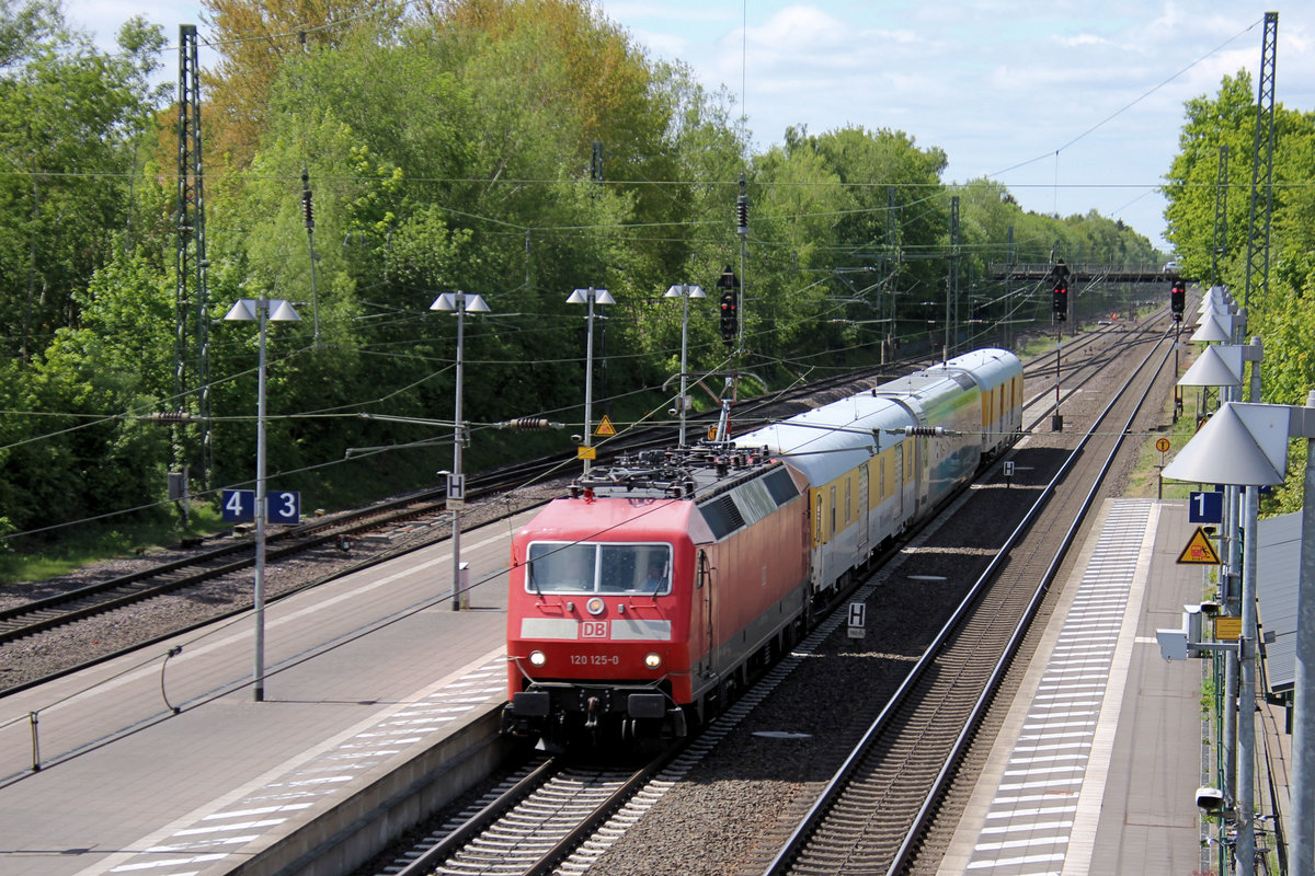 120 125-0 auf Testfahrt! Tostedt, 20.05.2020