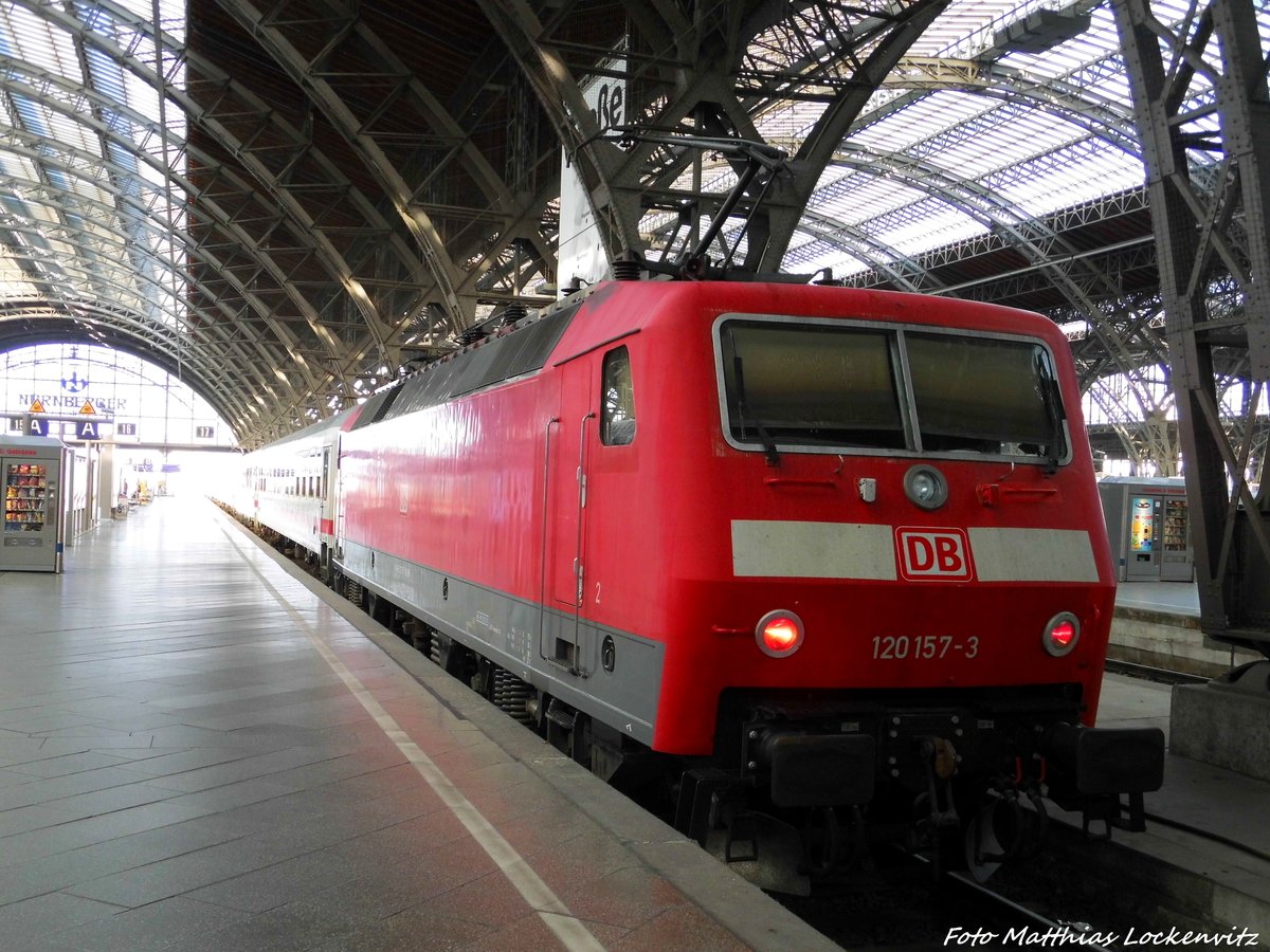 120 157-3 im Leipziger Hbf am 12.9.16