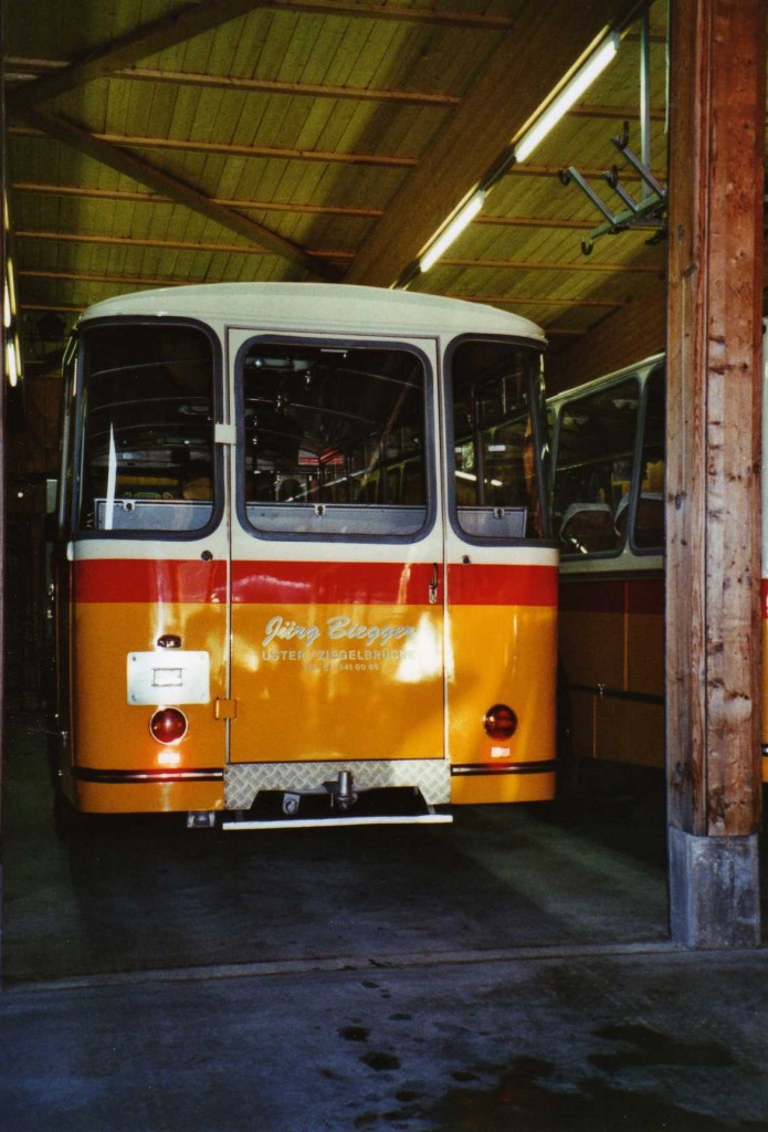 (121'812) - Biegger, Uster - Nr. 10 - Saurer/R&J (ex Sidler, Sempach) am 24. Oktober 2009 in Ziegelbrcke, Museum