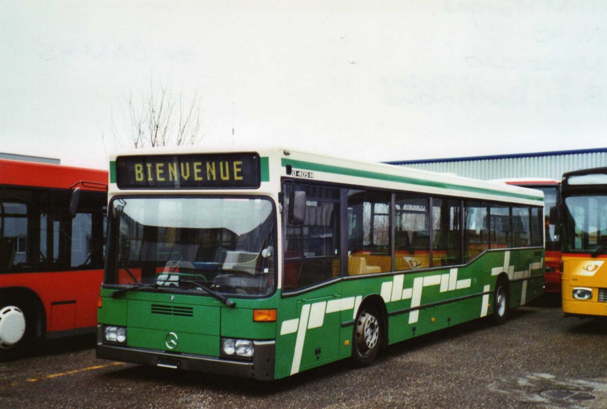 (123'420) - BAM Morges - Nr. 45 - Mercedes am 1. Januar 2010 in Biel, Rattinbus