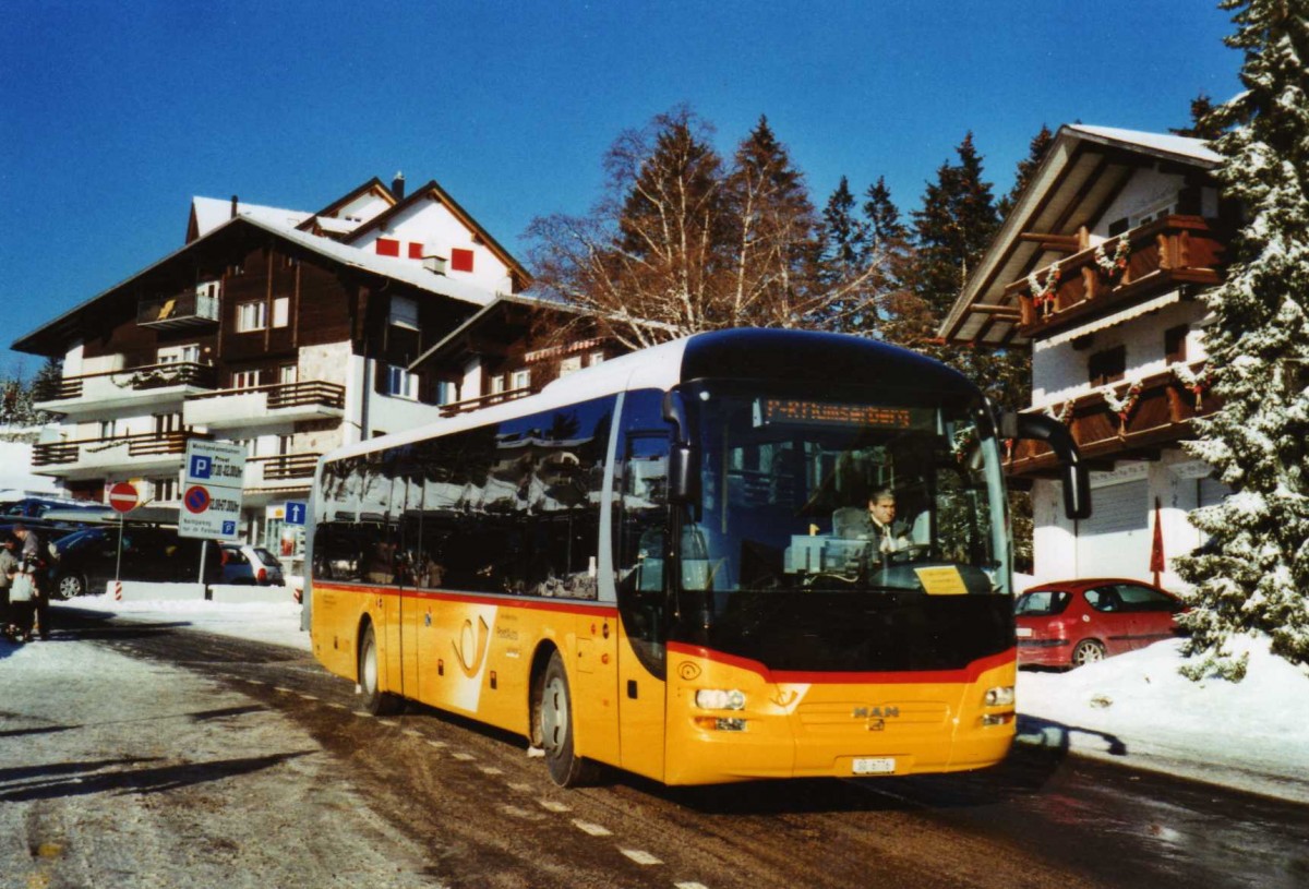 (123'502) - Heim, Flums - SG 6776 - MAN am 3. Januar 2010 in Flumserberg, Tannenheim Dorf