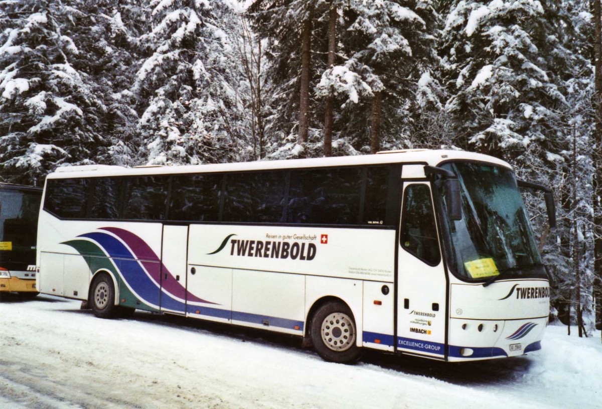 (123'625) - Twerenbold, Baden - Nr. 25/AG 25'849 - Bova am 9. Januar 2010 in Adelboden, Unter dem Birg