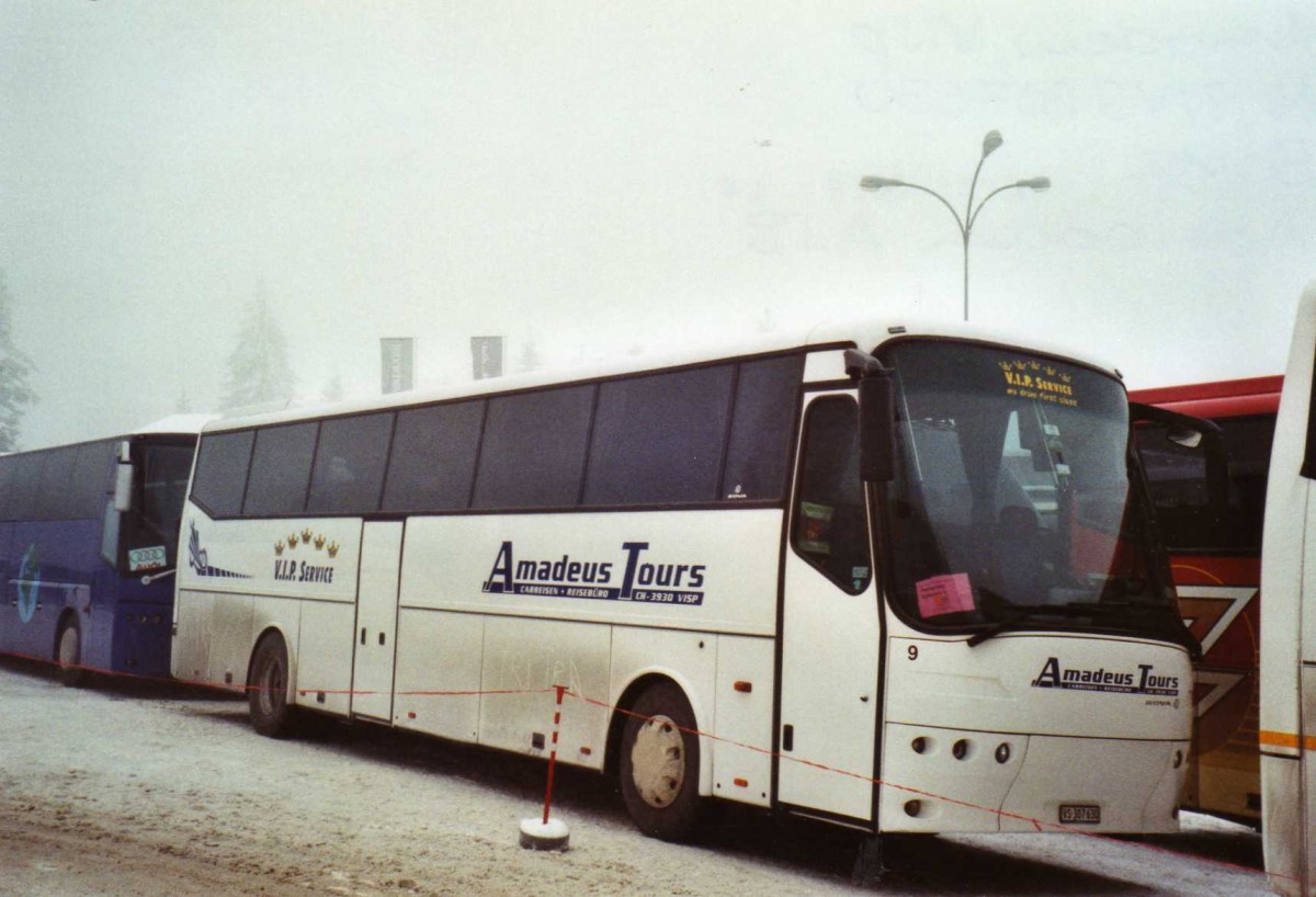 (123'907) - Amadeus, Visp - Nr. 9/VS 307'630 - Bova am 9. Januar 2010 in Adelboden, ASB