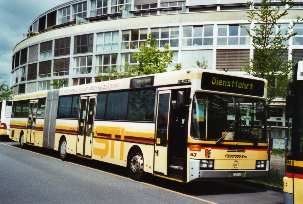 (126'114) - STI Thun - Nr. 63/BE 433'663 - Mercedes am 7. Mai 2010 bei der Schifflndte Thun