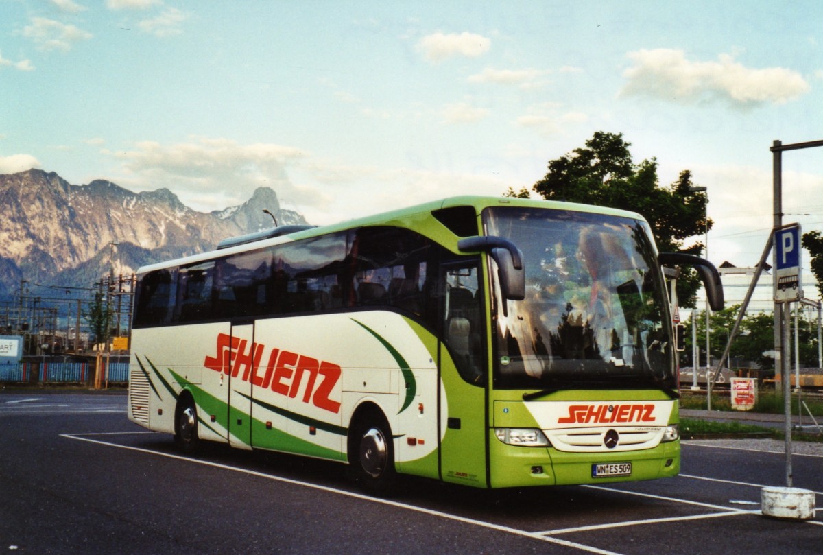 (126'518) - Aus Deutschland: Schlienz, Esslingen - WN-ES 509 - Mercedes am 25. Mai 2010 in Thun, Seestrasse