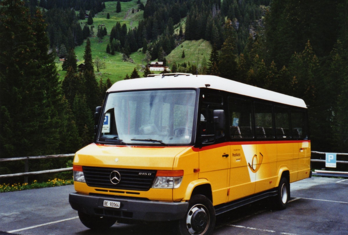 (126'717) - PostAuto Bern - BE 92'064 - Mercedes/Kusters (ex Portenier, Adelboden Nr. 5) am 29. Mai 2010 auf der Griesalp