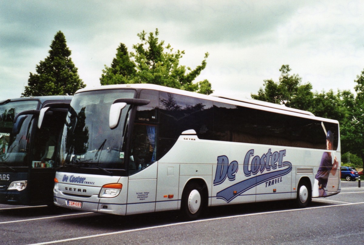 (126'835) - Aus Belgien: De Coster, Keerbergen - CQM-689 - Setra am 12. Juni 2010 in Thun, Seestrasse