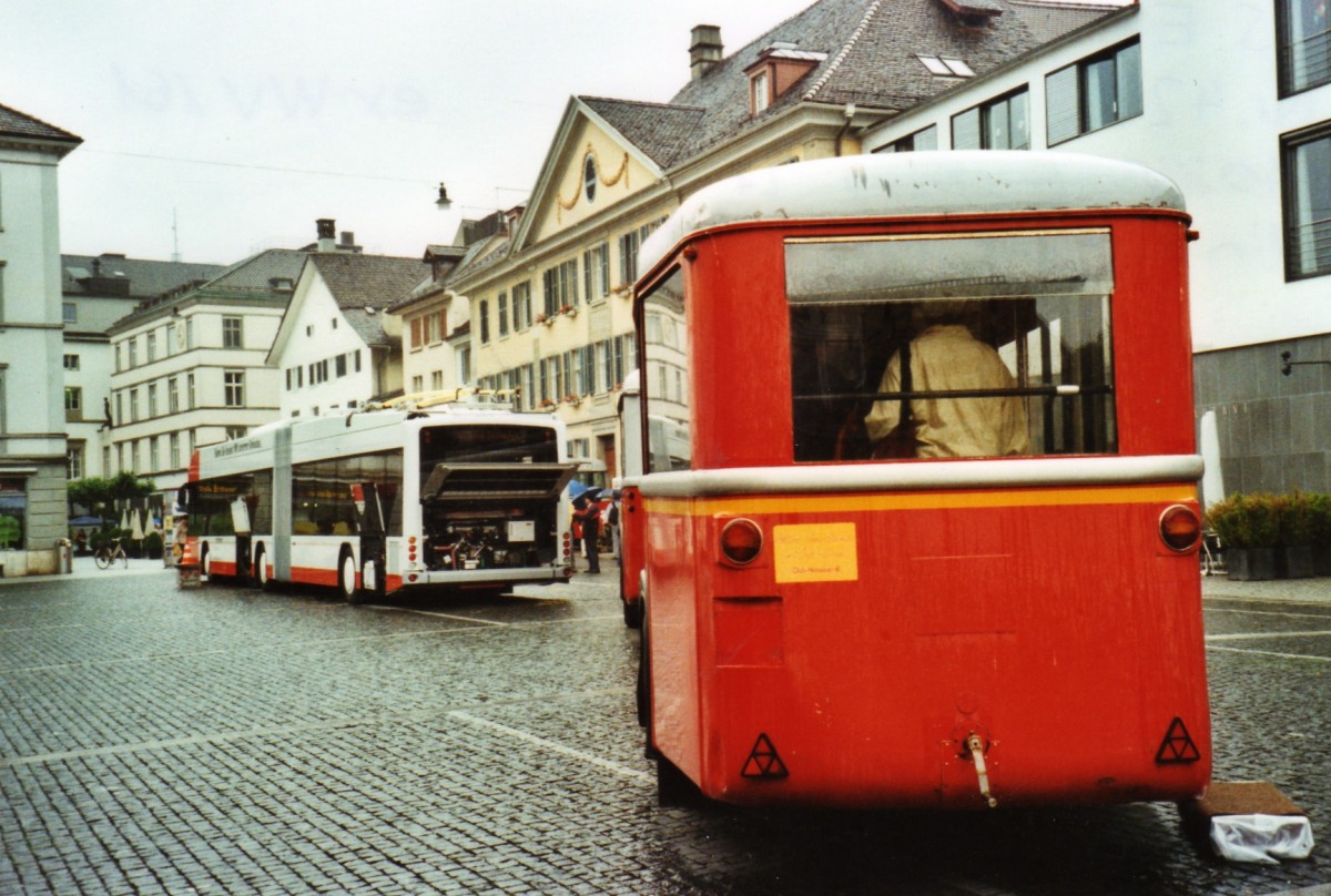 (127'014) - AS Engi - Nr. 42 - Moser/R&J Personenanhnger (ex AAGG Gossau; ex WV Winterthur Nr. 161) am 19. Juni 2010 in Winterthur, Marktplatz