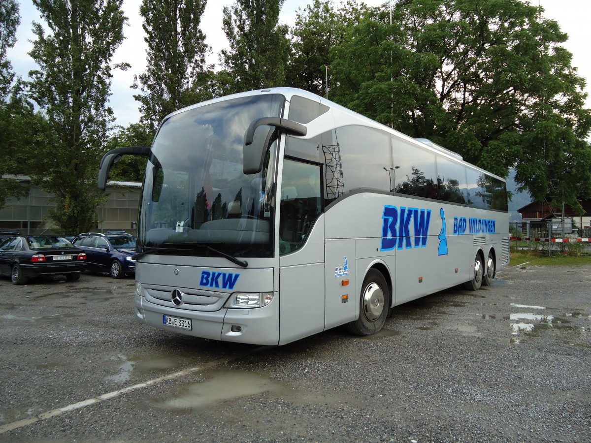 (127'994) - Aus Deutschland: BKW, Bad Wildungen - KB-E 3316 - Mercedes am 16. Juli 2010 in Thun, Lachenwiese