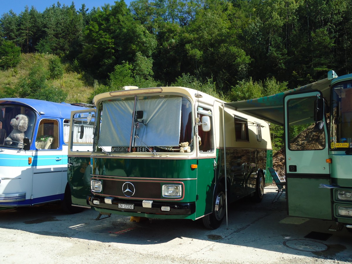 (128'959) - Heiniger, Wdenswil - ZH 17'230 - Mercedes/Vetter-R&J (ex Gut, Stans) am 22. August 2010 in Thayngen, Wohnbustreffen