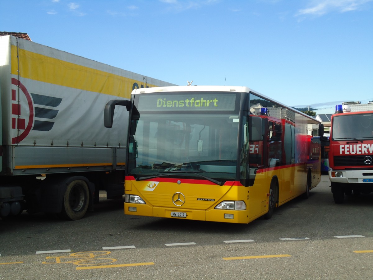 (129'695) - Thepra, Stans - Nr. 25/NW 5017 - Mercedes am 15. September 2010 in Wil, Larag