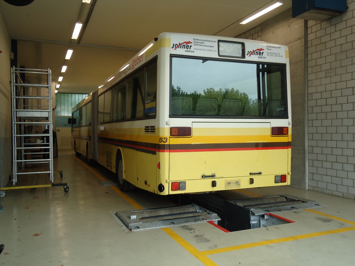 (129'742) - STI Thun - Nr. 63 - Mercedes am 15. September 2010 in Kloten, EvoBus